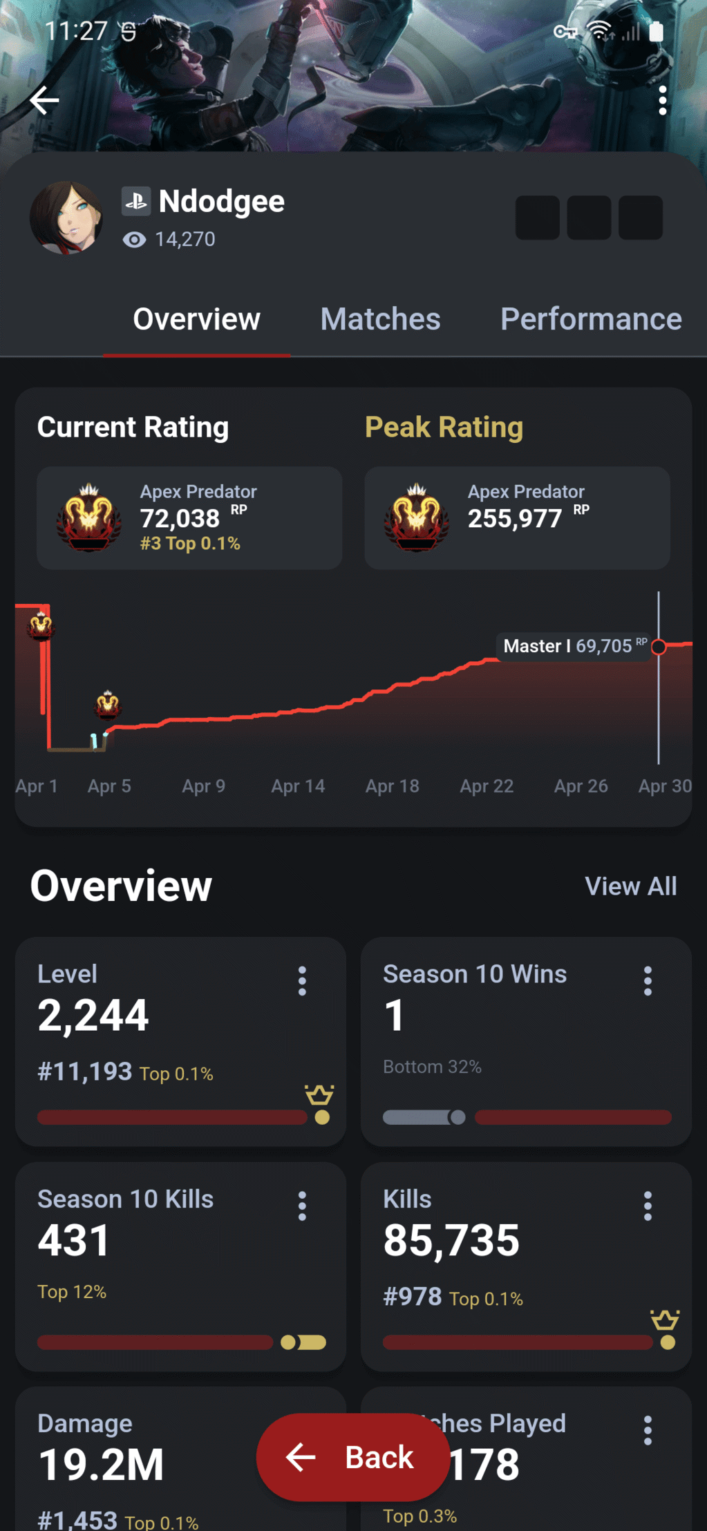 Apex Legends Tracker
