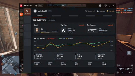 Profile Stats