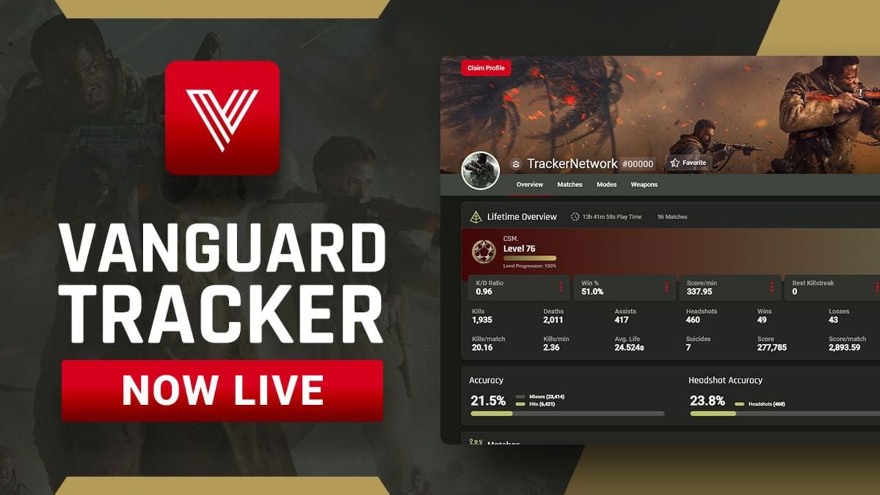 How To Track Your Call Of Duty Vanguard Stats Cod Vanguard Tracker