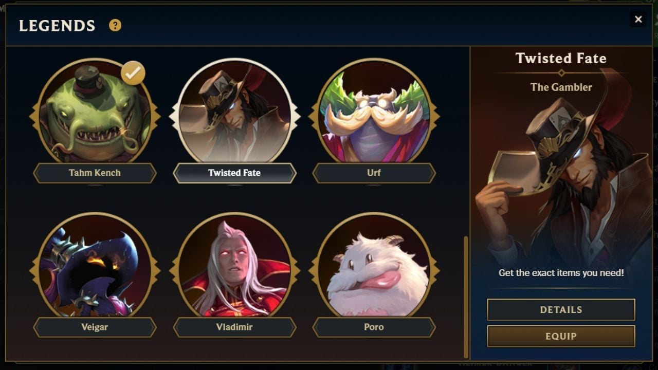 League of Legend Best Items Tier List