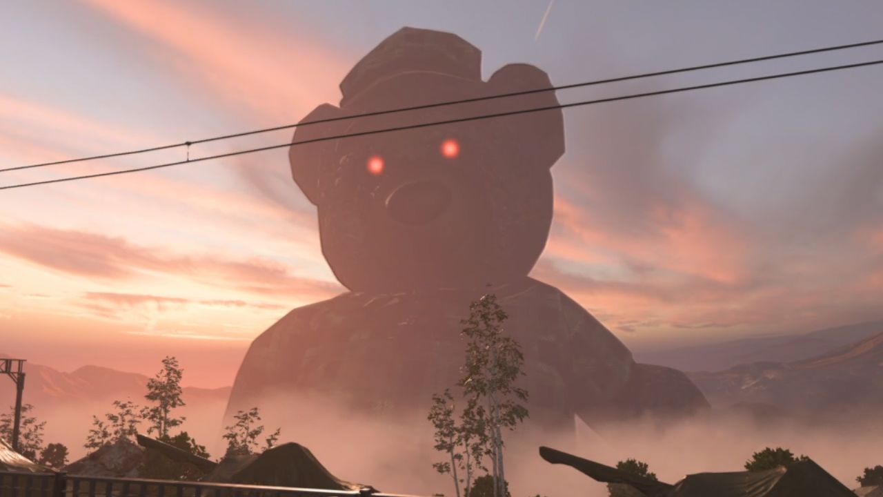 godzilla teddy bear cod