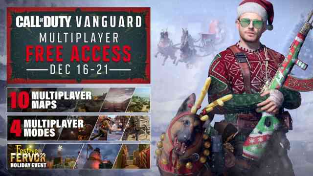 Multiplayer Free Access Begins December 16th for Call of Duty: Vanguard