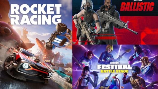 Fortnite Removing Rocket Racing, Ballistic & Festival Battle Stage in 2026 Shutdown