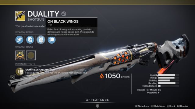 How to get the new ‘Duality’ Exotic Shotgun: perks