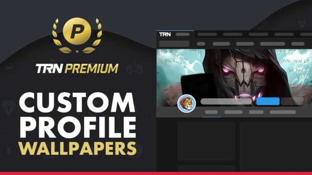 Custom Profile Avatar and Background with TRN Premium