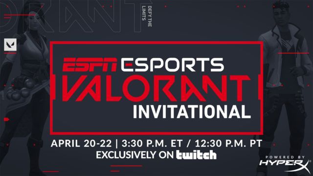 ESPN Esports announce Valorant Invitational