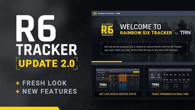 Rainbow 6 Siege Tracker 2.0 is now available