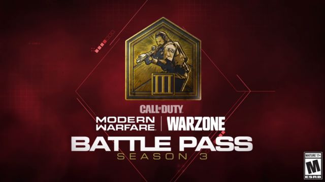 Call of Duty: Modern Warfare and Warzone Season 3 Battle Pass Overview and Tiers