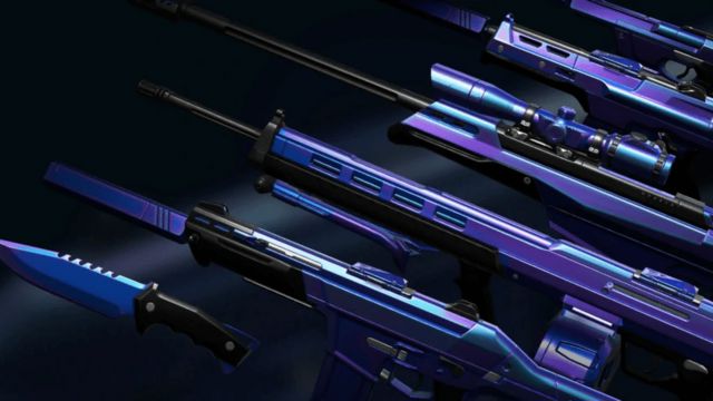 How are Valorant weapon skins designed?