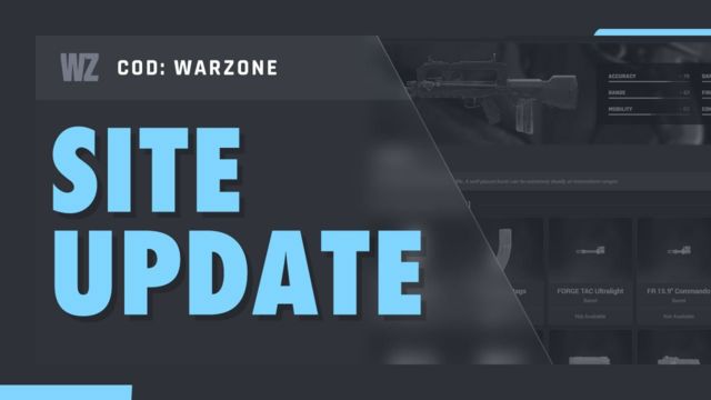 Database Update: Weapon Attachments Stats