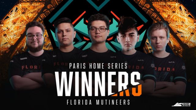 Call of Duty League Paris Home Series Results