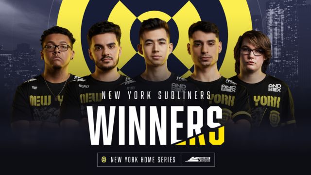 Call of Duty League New York Home Series Results
