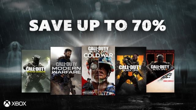 Call of Duty Deals in the Xbox Store Shocktober Sale