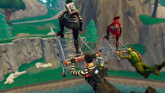 Fortnite v18.40 patch: Naruto collab is live + Mechs & Shopping Carts unvaulted