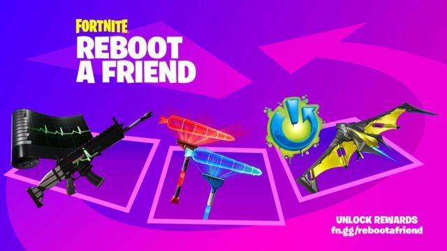 Fortnite Reboot a Friend scheme returns with new rewards
