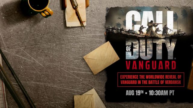 Call of Duty: Vanguard Worldwide Reveal on August 19th
