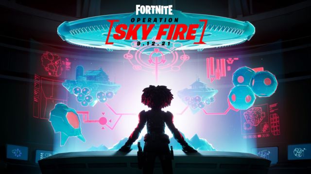 When is the Fortnite “Operation: Sky Fire” live event? + Potential black hole downtime