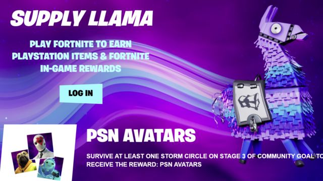 PlayStation Supply Llama Challenge: Earn FREE Fortnite cosmetics & PS rewards