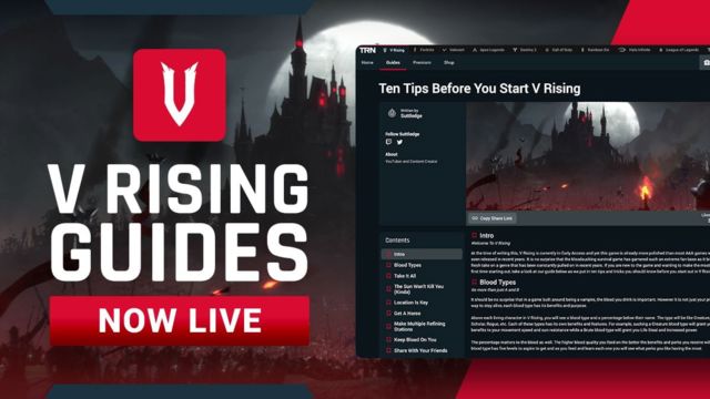 V Rising Guides Is Now Available!