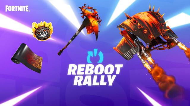 How to get the FREE Red Hot Revenge Pickaxe & more in Fortnite Reboot Rally