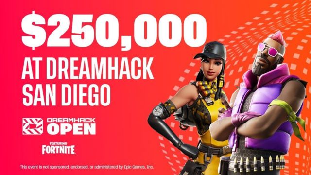 Dreamhack Announces $250K Fortnite Zero Build LAN in San Diego