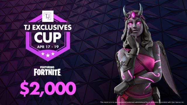 Compete in the TJ Exclusives $2,000 Duos Cup between April 17-19th!