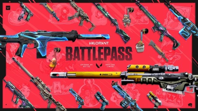 VALORANT Episode 9 Act 3 Battlepass: Skins, Cards, Gun Buddies and Sprays Preview