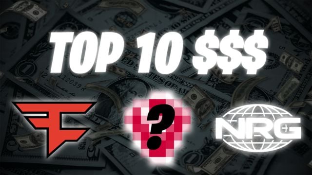 Top 10 Fortnite Organizations With The Most Earnings Ever!